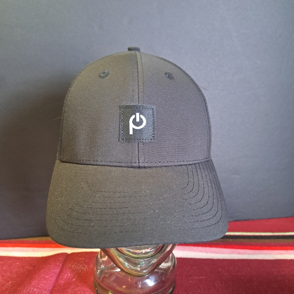 Custom Culture Hat Purelight Power Black Strap Back Ball Cap Medford Oregon Sola